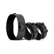 Collar & Wrist Cuffs - Black - Image 5