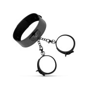 Collar & Wrist Cuffs - Black - Image 6
