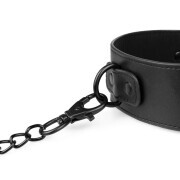 Faux Leather Collar & Chain - Image 8