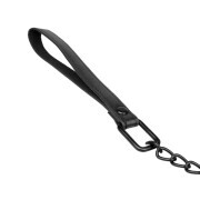 Faux Leather Collar & Chain - Image 9