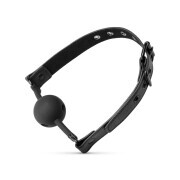 Breathable Silicone Ball Gag - Black - Image 4