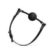 Breathable Silicone Ball Gag - Black - Image 5