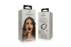 Breathable Silicone Ball Gag - Black
