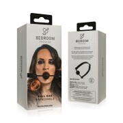 Breathable Silicone Ball Gag - Black - Image 1