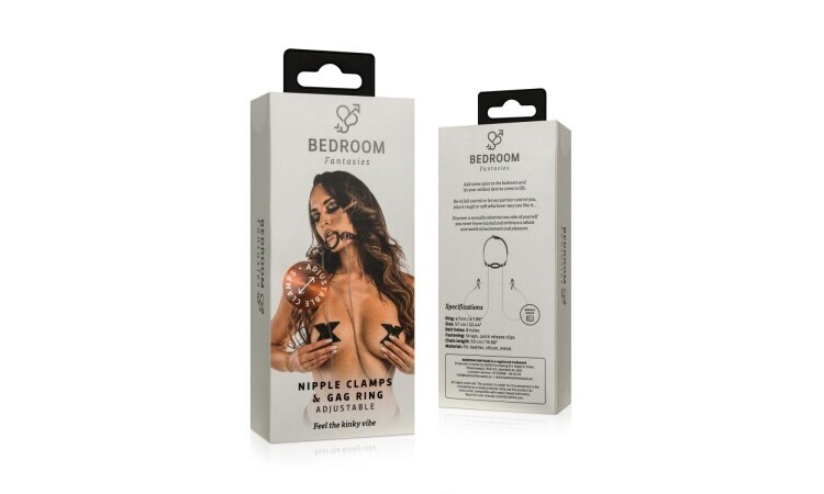 Nipple Clamps & Silicone Gag Ring - Image 2