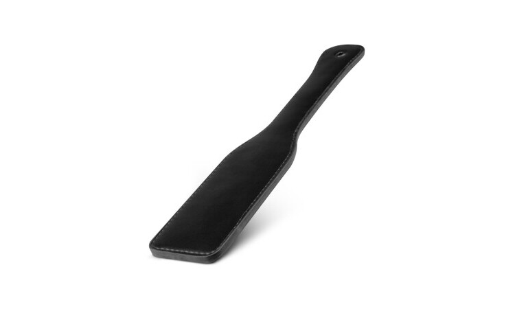 Faux Leather Paddle - Black - Image 6