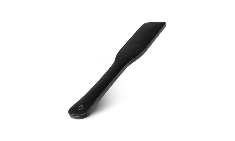 Faux Leather Paddle - Black - Image 7