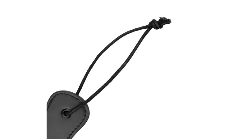 Faux Leather Paddle - Black - Image 9