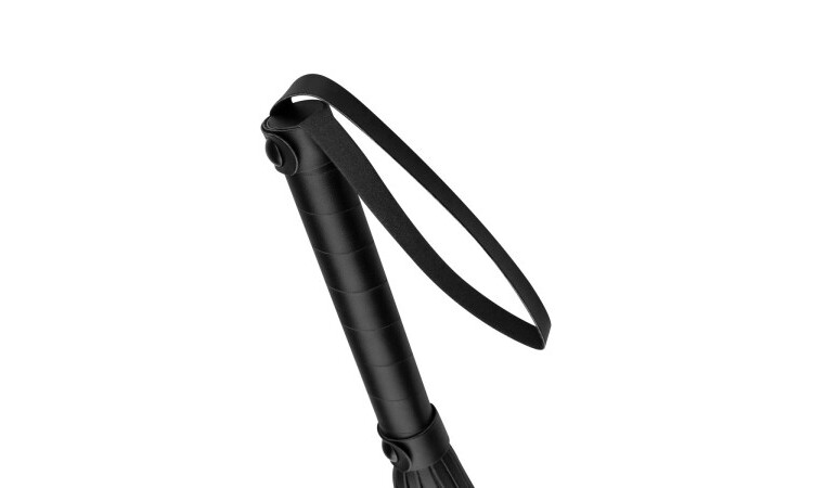 Faux Leather Flogger - Black - Image 7
