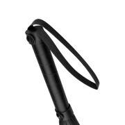 Faux Leather Flogger - Black - Image 7