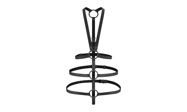 Vera Bondage Harness - Black - Image 4