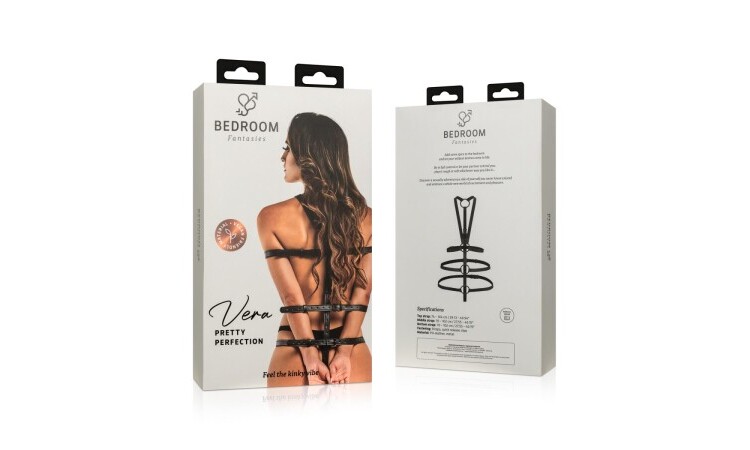 Vera Bondage Harness - Black - Image 3