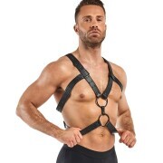 Rocco Bondage Harness - Black - Image 2