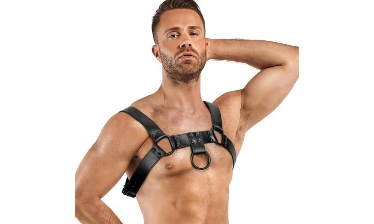 Bruno Bondage Harness - Black - Image 1