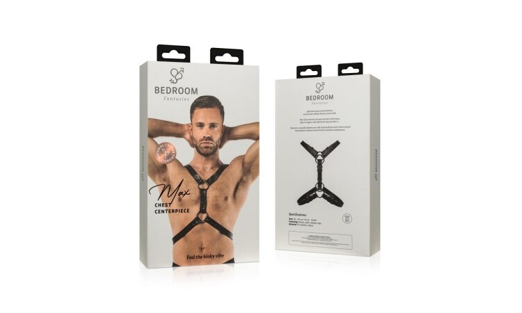 Max Bondage Harness - Black - Image 1