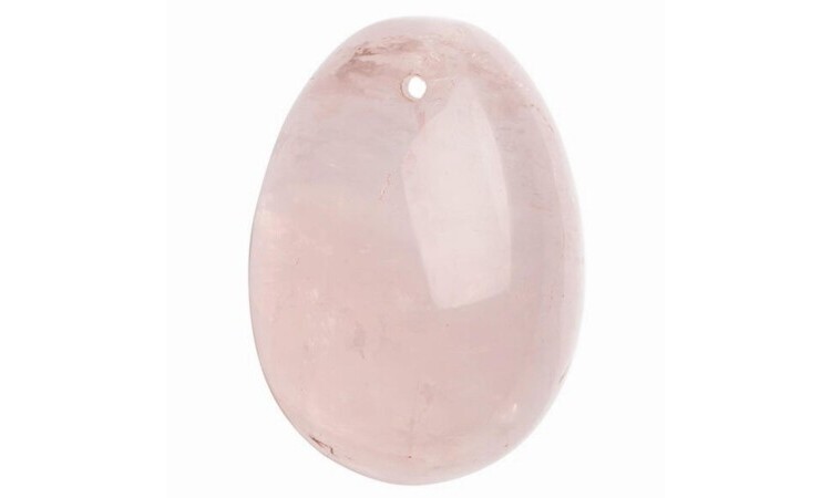 Yoni Egg - Size M-Rose Quartz - Image 1