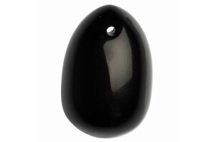 Yoni Egg - Size M - Black Obsidian