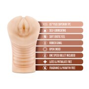 M Elite - Soft and Wet Annabella Masturbator - Beige - Image 4