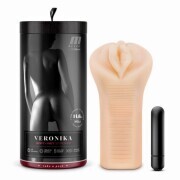 M Elite - Soft and Wet Veronika Masturbator - Beige - Image 1