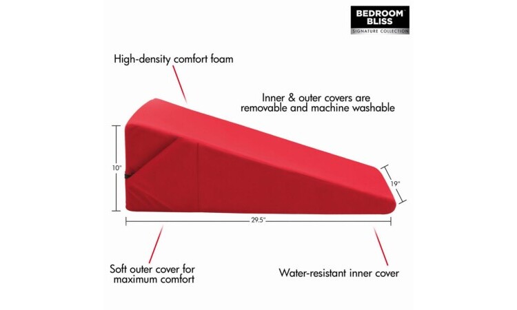 Large Love Cushion - Red - Image 3