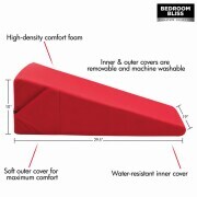 Large Love Cushion - Red - Image 3