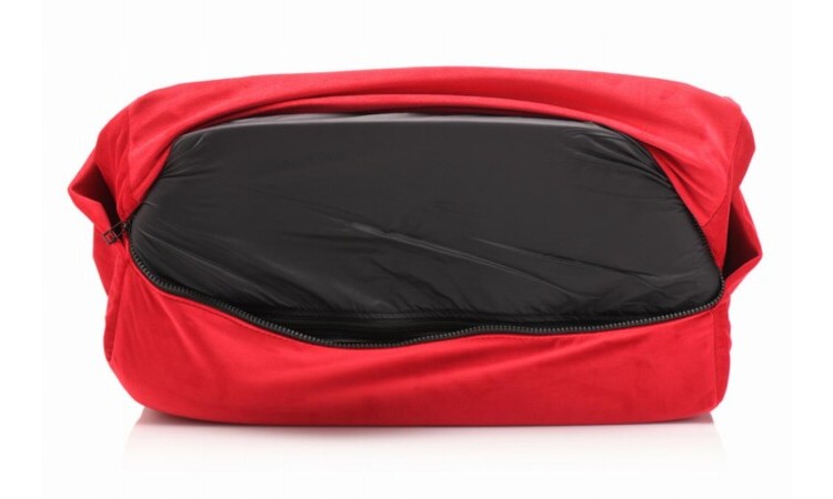 Large Love Cushion - Red - Image 7