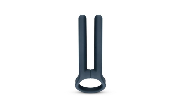 Boners Cockring & Ball Stimulator - Blue - Image 4