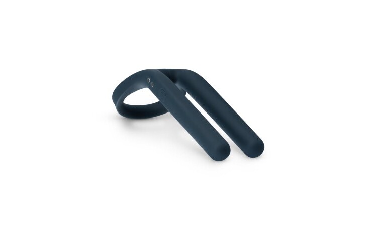 Boners Cockring & Ball Stimulator - Blue - Image 7