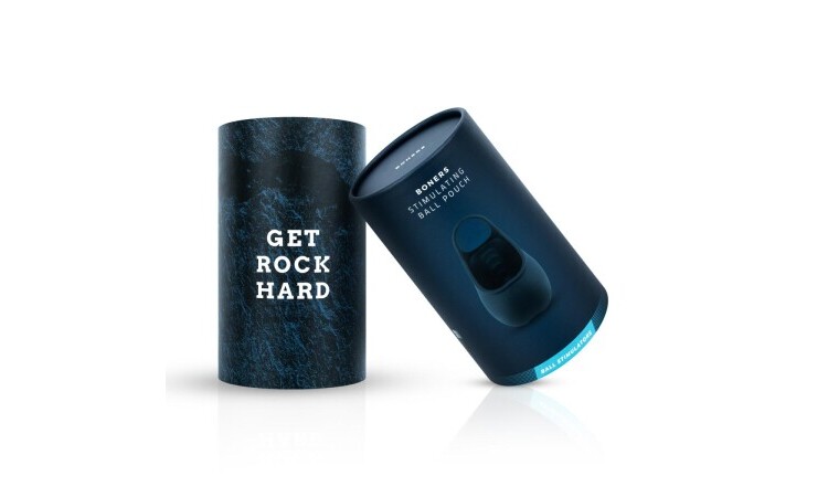 Boners Stimulating Ball Pouch - Blue - Image 2