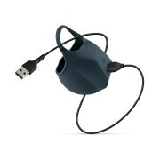 Boners Stimulating Ball Pouch - Blue - Image 10
