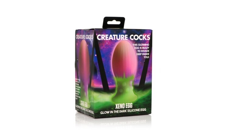 Glow-In-The-Dark Silicone Xeno Egg - Large - Image 7