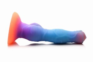Glow-in-the-dark Silicone Alien Dildo