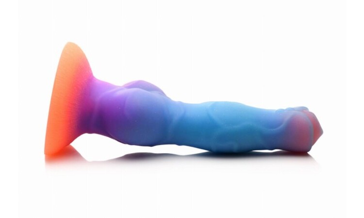 Glow-in-the-dark Silicone Alien Dildo - Image 1