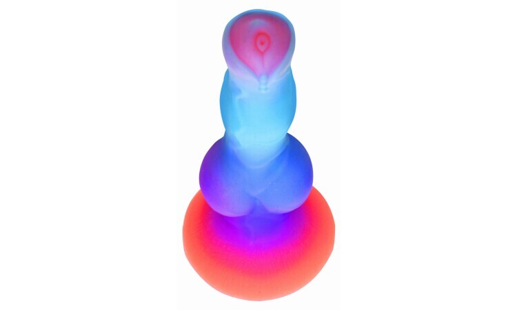 Glow-in-the-dark Silicone Alien Dildo - Image 7