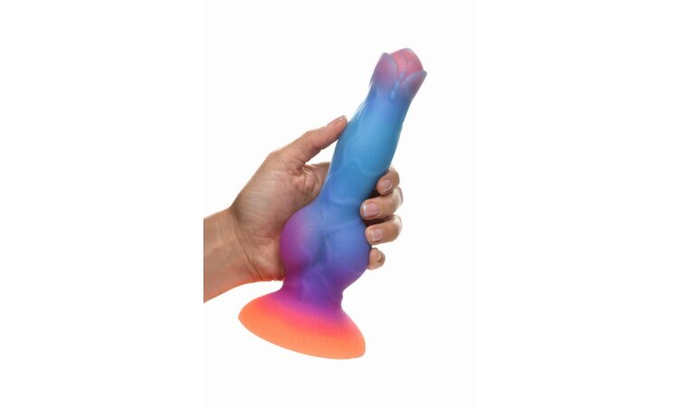 Glow-in-the-dark Silicone Alien Dildo - Image 8