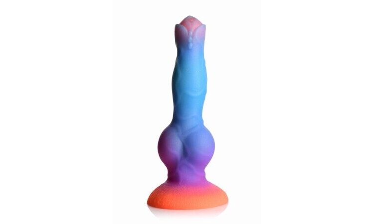 Glow-in-the-dark Silicone Alien Dildo - Image 2