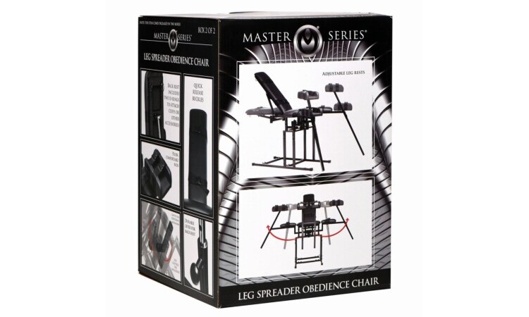 Stretching Bondage Chair - Black - Image 14