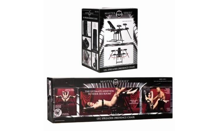 Stretching Bondage Chair - Black - Image 15