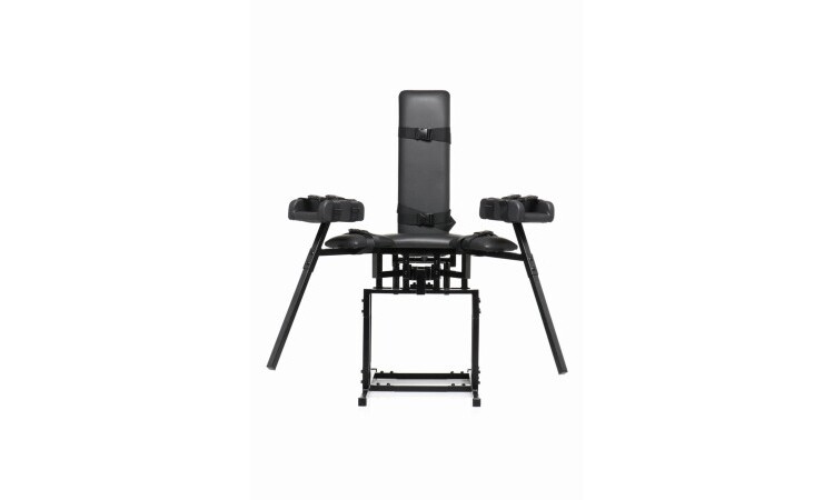 Stretching Bondage Chair - Black - Image 1