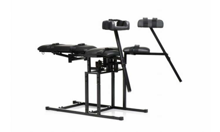 Stretching Bondage Chair - Black - Image 6