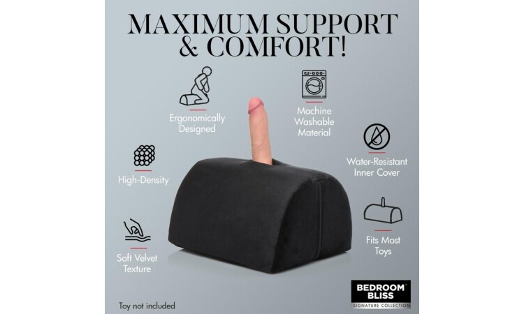 Love Toy Cushion - Black - Image 4