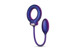 Hueman - Cockring with Anal Ball