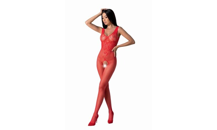 Passion - BS098 Catsuit - Red - Image 1