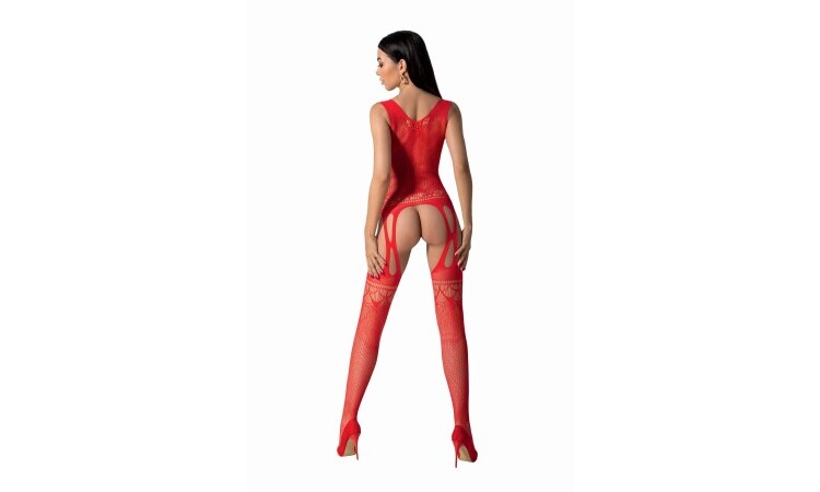 Passion - BS099 Catsuit - Red - Image 2