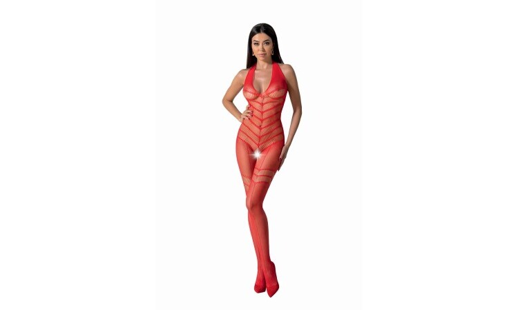 Passion - BS100 Catsuit - Red - Image 1
