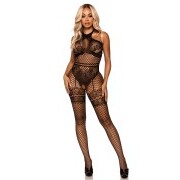 All About You Catsuit w/ Open Crotch - Black - Image 7