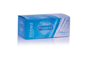 Pasante Ribbed condoms 144 pcs