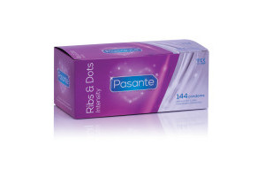 Pasante Ribs & Dots Intensity condoms 144pcs