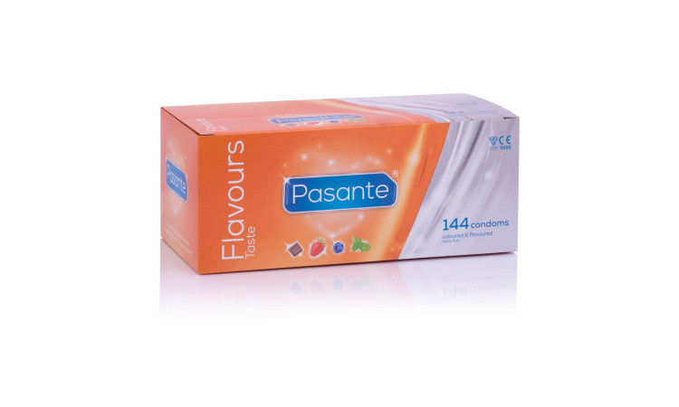 Pasante Flavours condoms 144pcs - Image 1