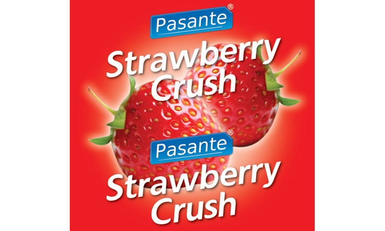Pasante Strawberry Flavour Condome 144pcs - Image 1